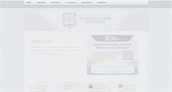 Desktop Screenshot of contraloria.nayarit.gob.mx
